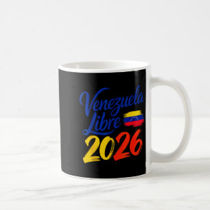 Art Shirt Venezuela Libre Patriotic Freedom Flag Coffee Mug