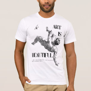 Art si beautiful - Adam falling T-Shirt