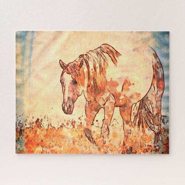 Art Studio 12216 Horse Jigsaw Puzzle (Horizontal)