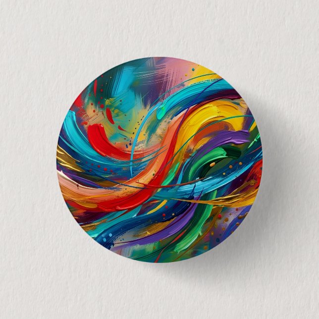 Art & Style 3 Cm Round Badge (Front)