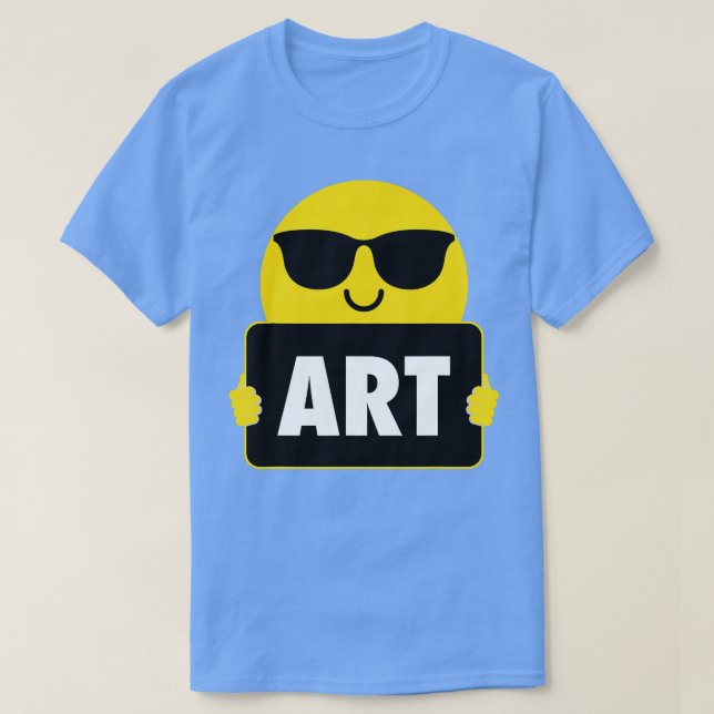 Art Sunglasses Shirt  Artist Artistic Tee  (Design Front)