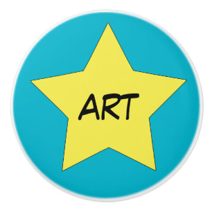 Art Supplies organisation super hero knobs