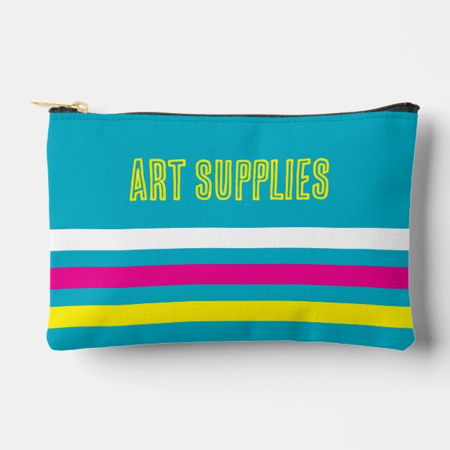 Art Supplies Pencil Case Accessory Pouch (Front)