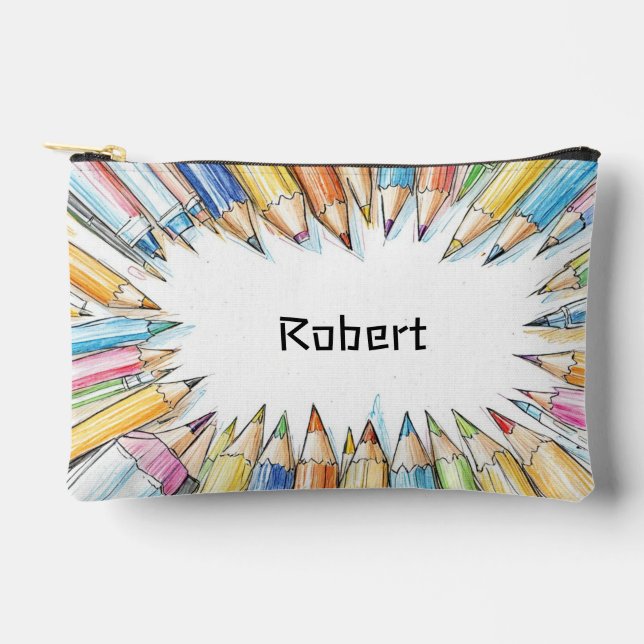 Art Supply Accessory Pouch (Front)