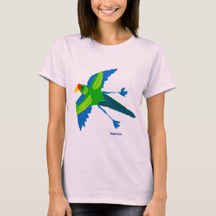 Art T-Shirt: Parrot and birds T-Shirt