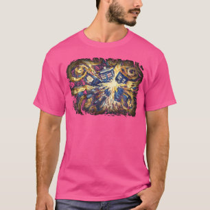 Art Tardis Van Gogh Time Travel Sci-Fi Fan T-Shirt