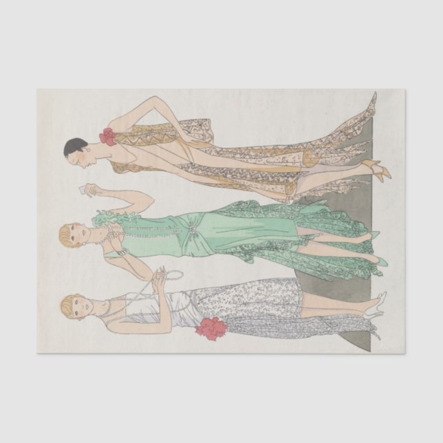 Art, Taste, Beauty, 1929 Tissue Paper (Front)