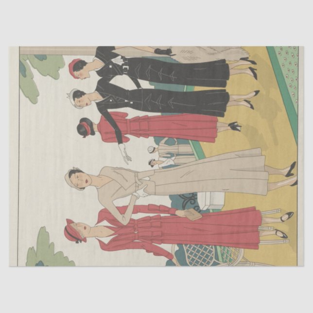 Art, Taste, Beauty, June 1932, No. 142 Tissue Paper (Front)