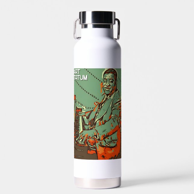Art Tatum Water Bottle (Front)