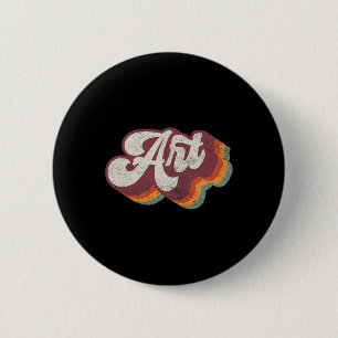 Art Teacher Back To School 6 Cm Round Badge
