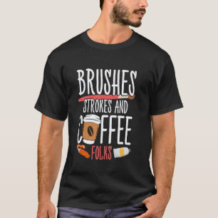 Art Teacher Colourful Artsy Aesthetic Education Lo T-Shirt