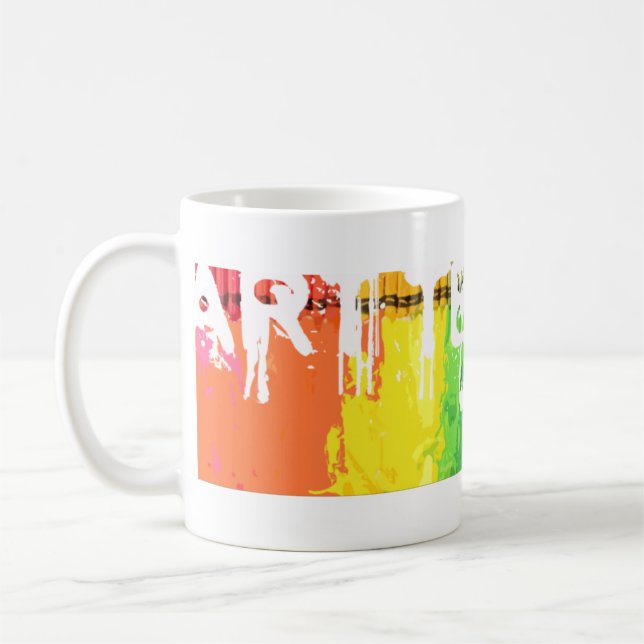 Art Teacher Gift Coffee Mug (Left)