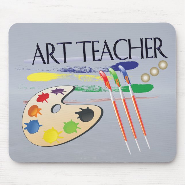 Art Teacher - mousepad (Front)