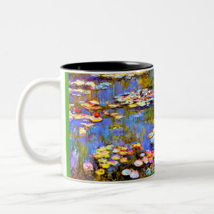 Art Teacher Mug,Monet, Gift for Teacher Two-Tone Coffee Mug