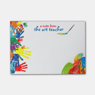 Art Teacher Post-it Notes