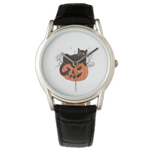 Art Teacher Spooky Pumpkin Halloween Men Women T-S Watch