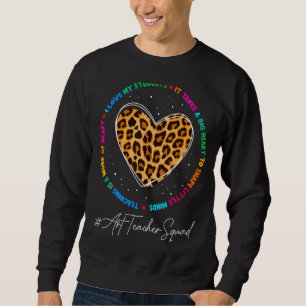 Art Teacher Squad Admin Appreciation Week Back To  Sweatshirt