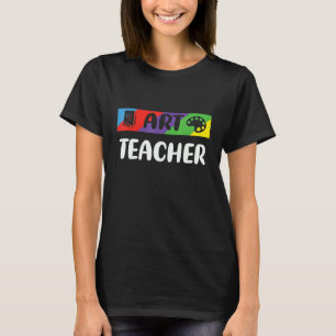 Art Teacher Tie Dye Back To School Appreciation 1 T-Shirt