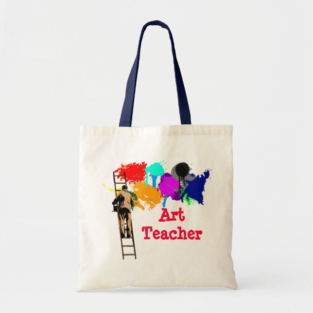 Art Teacher Tote Bag (Front)