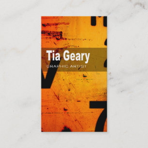 Art Tech Business Card "Graphic Artist"