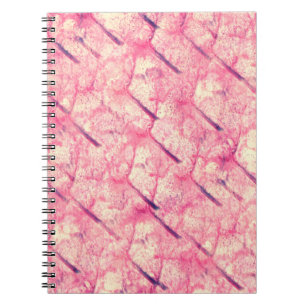 art The pink watercolor ink paint blob watercolour Notebook