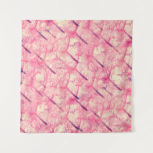 art The pink watercolor ink paint blob watercolour Tapestry