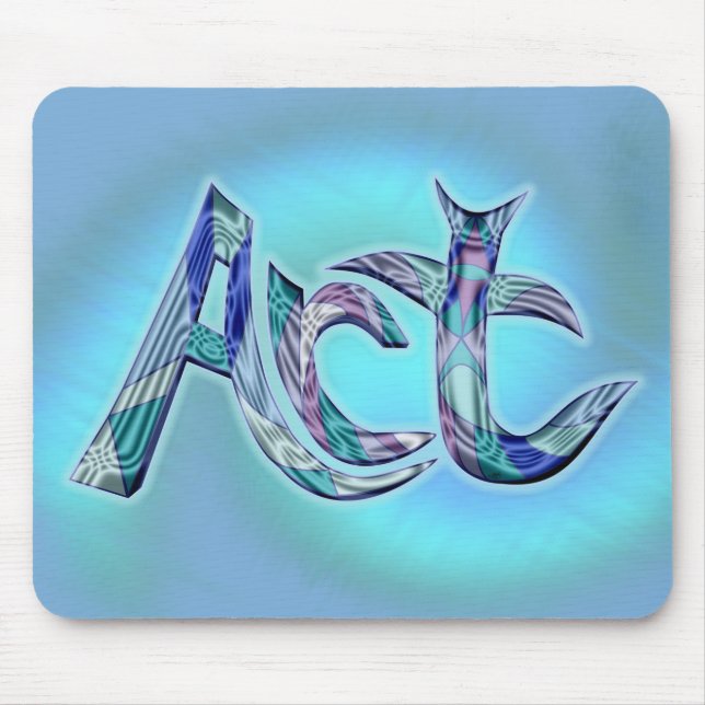 Art the Word  Mouse Mat (Front)
