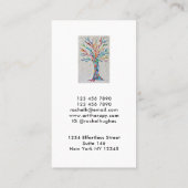 Art Therapist Business Card (Back)