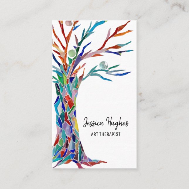 Art Therapist Business Card (Front)