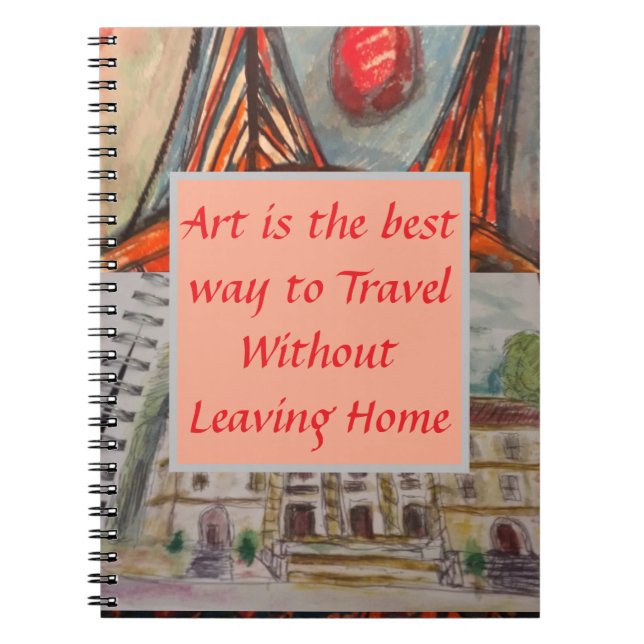 Art & Travel  Notebook (Front)