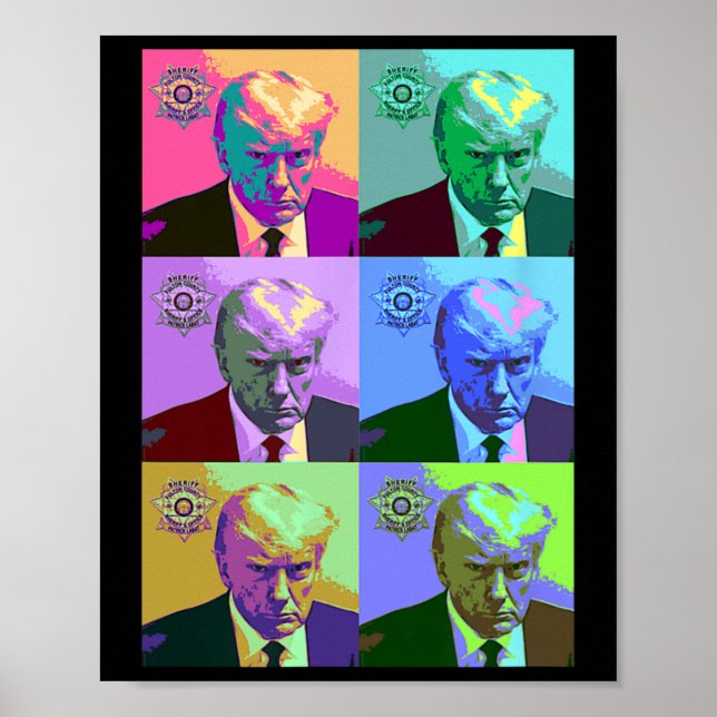 Art Trump Mugshot  Poster (Front)