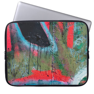 Art under ground. Beautiful street art graffiti st Laptop Sleeve