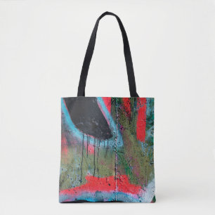 Art under ground. Beautiful street art graffiti st Tote Bag