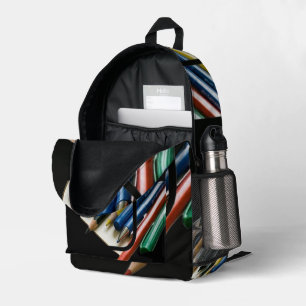 Art Vibes Printed Backpack