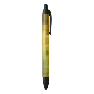 art vintage colourful abstract geometric 2 black ink pen