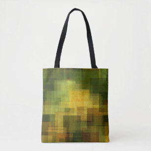 art vintage colourful abstract geometric 2 tote bag