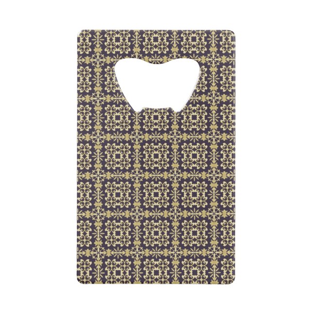 Art vintage damask pattern, golden (Front)
