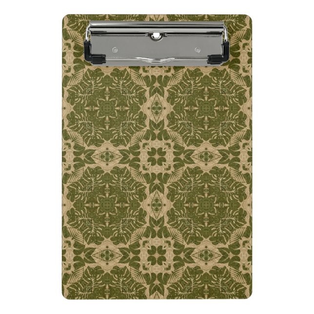 Art vintage damask pattern mini clipboard (Front)