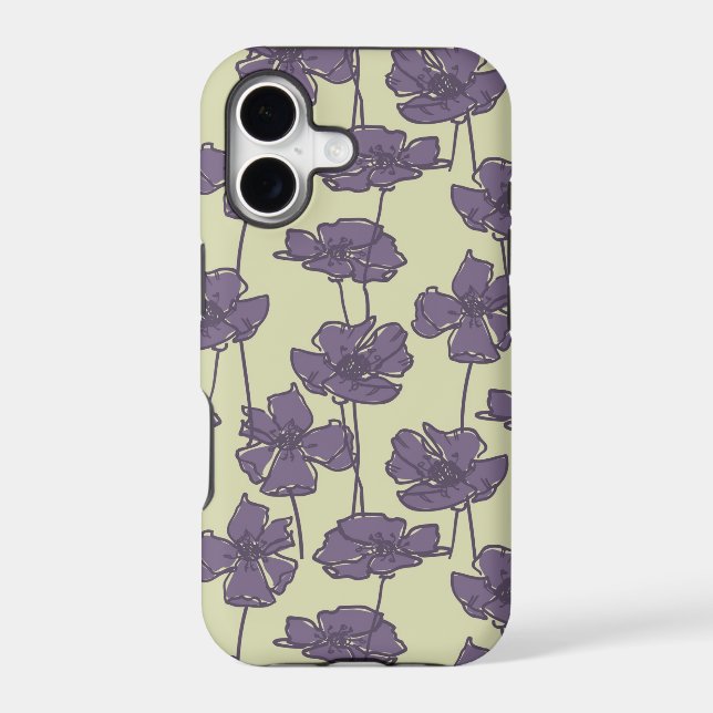 Art vintage floral pattern background (Back)