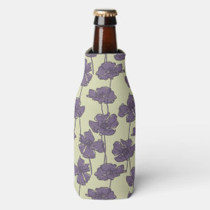 Art vintage floral pattern background bottle cooler