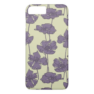 Art vintage floral pattern background iPhone 8 plus/7 plus case