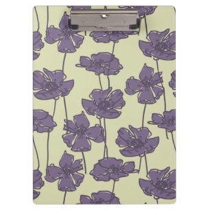 Art vintage floral pattern background clipboard