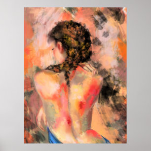 Art Woman Body Poster