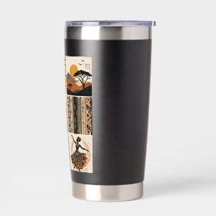 Art work cups insulated tumbler