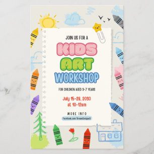 Art Workshop Flyer