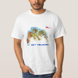 Art Yourself - Tigers in dreams T-Shirt