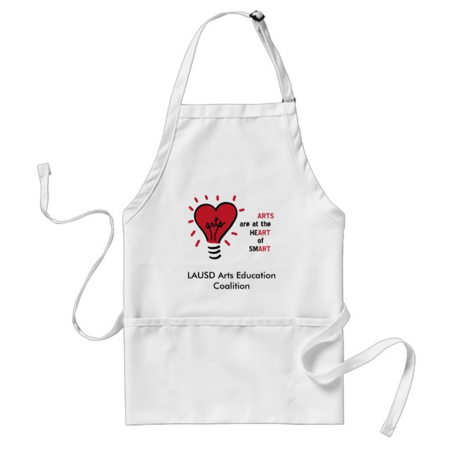 artbulblogobig, LAUSD Arts Education Coalition Standard Apron (Front)
