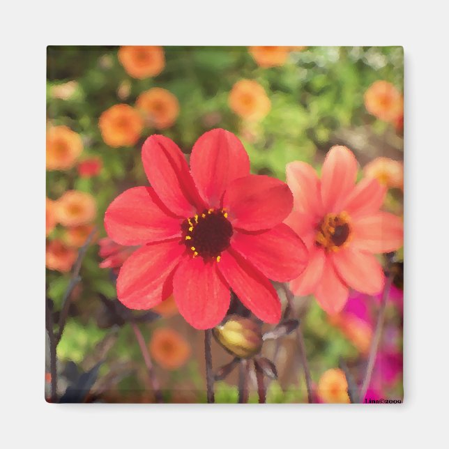 ArtbyLina 66 Magnet (Front)