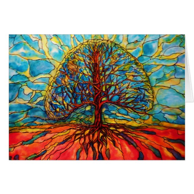 ArtByRae - Tree of Life Postcard (Front Horizontal)