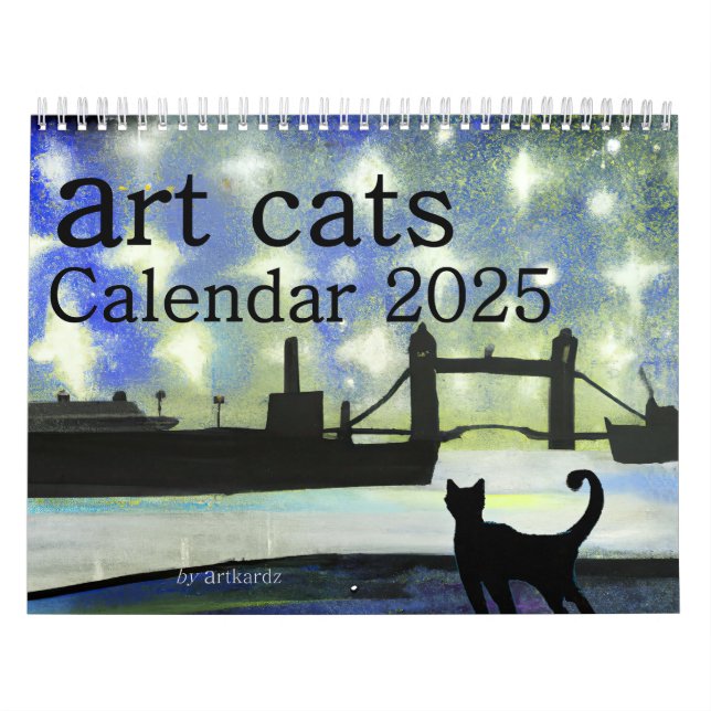 Artcats 2025 calendar (Cover)